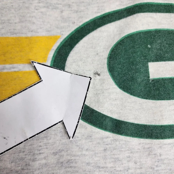 Vintage Reggie White Green Bay Packers Shirt Xplosion Caricature 1994 Size Large - Picture 14 of 14